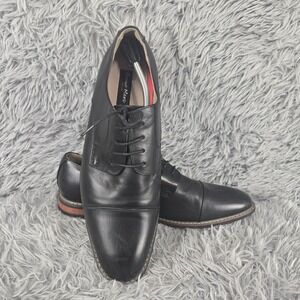 Bruno Marc Princewide-6 US 14W EU 48 Black Cap Toe Oxford Shoes‎